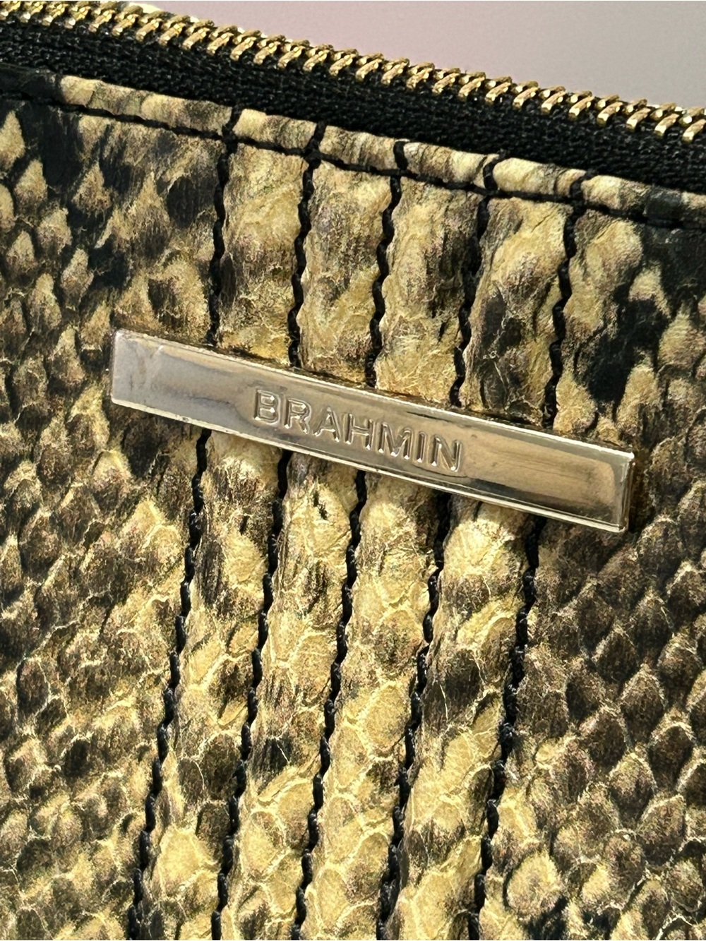 Brahmin Small Caroline Cavier Felix Satchel Crossbody -NWT- Read Description - Picture 3 of 13